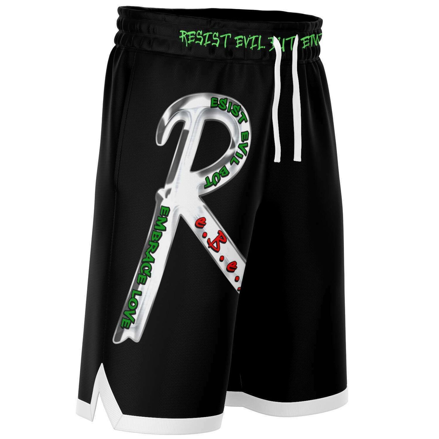R.e.B.e.L. BBall Shorts - BLACK