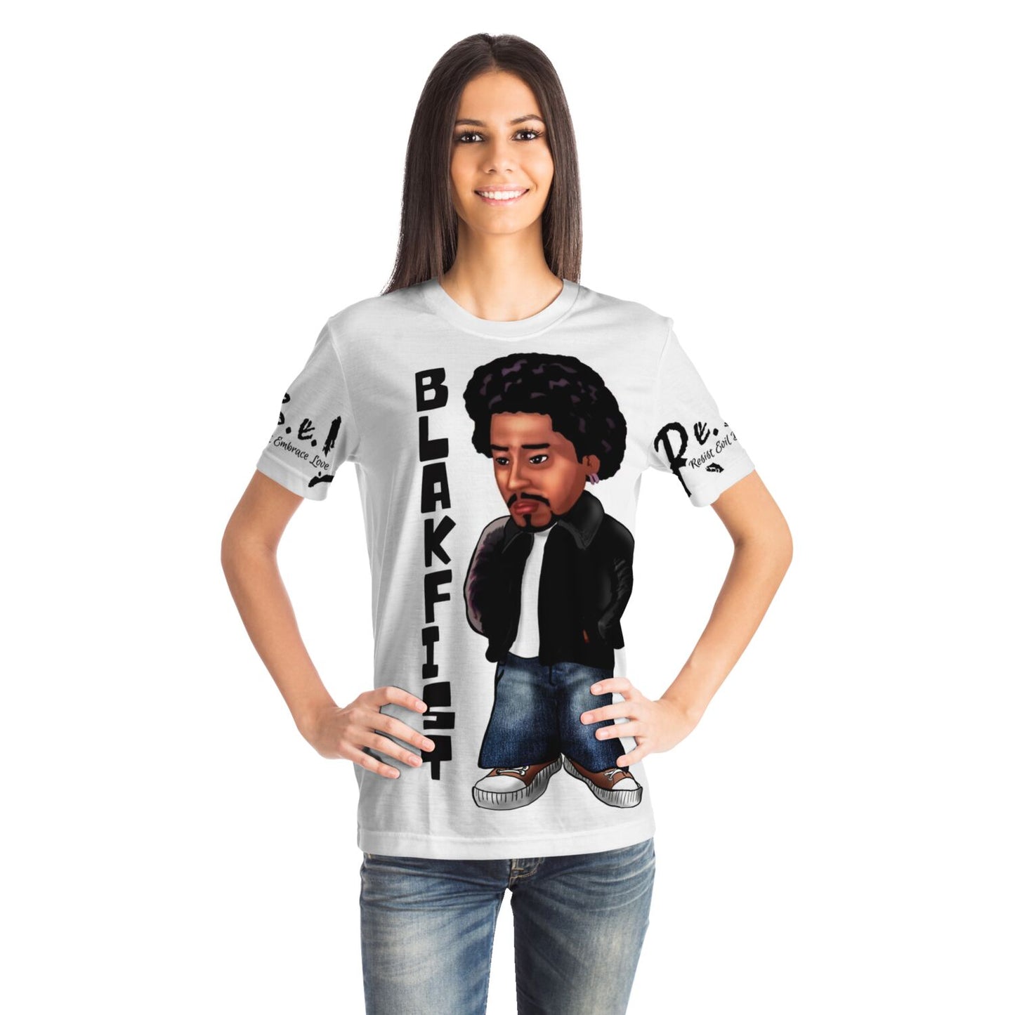 R.E.B.E.L. BLAK Fashion Tee copy