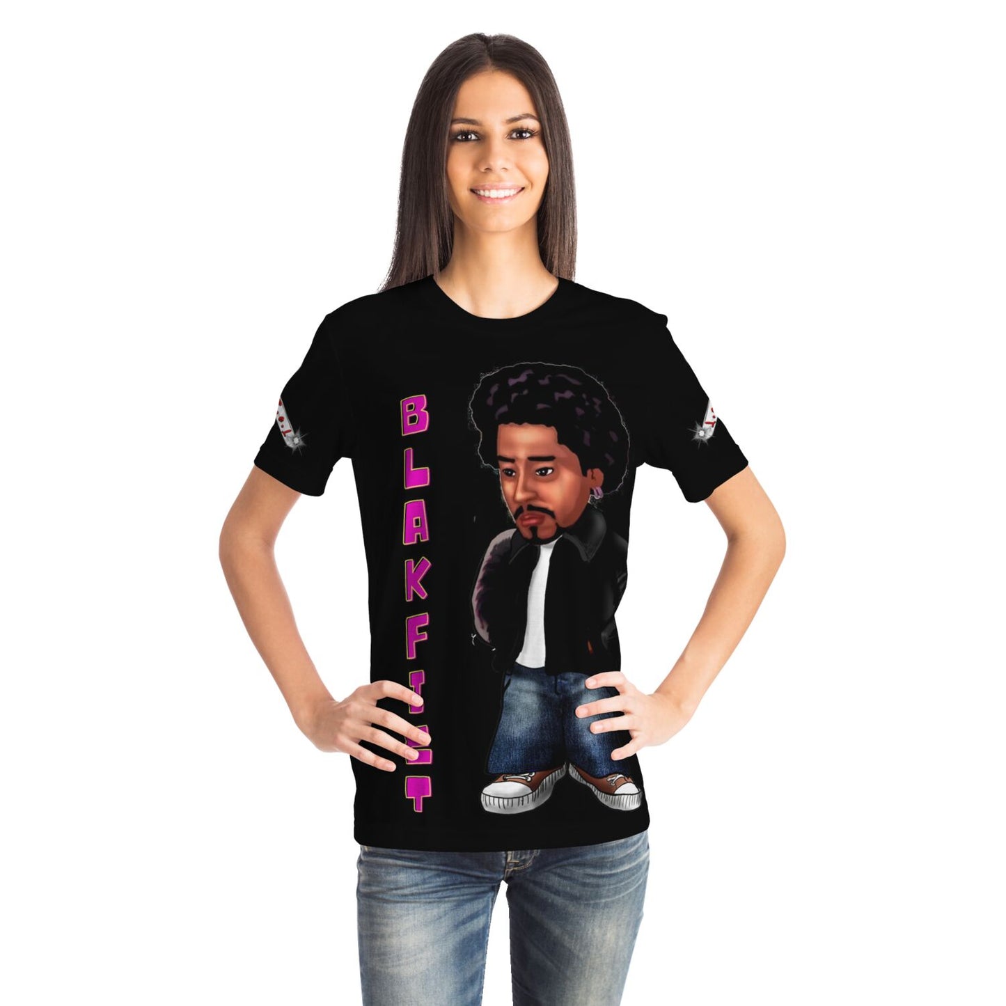 R.E.B.E.L. BLAK Fashion Tee copy copy