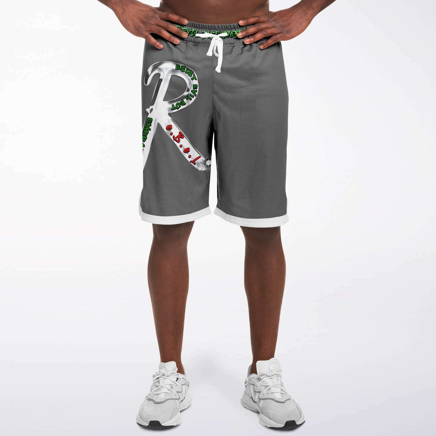 R.e.B.e.L. B-Ball Short - Dark Gray