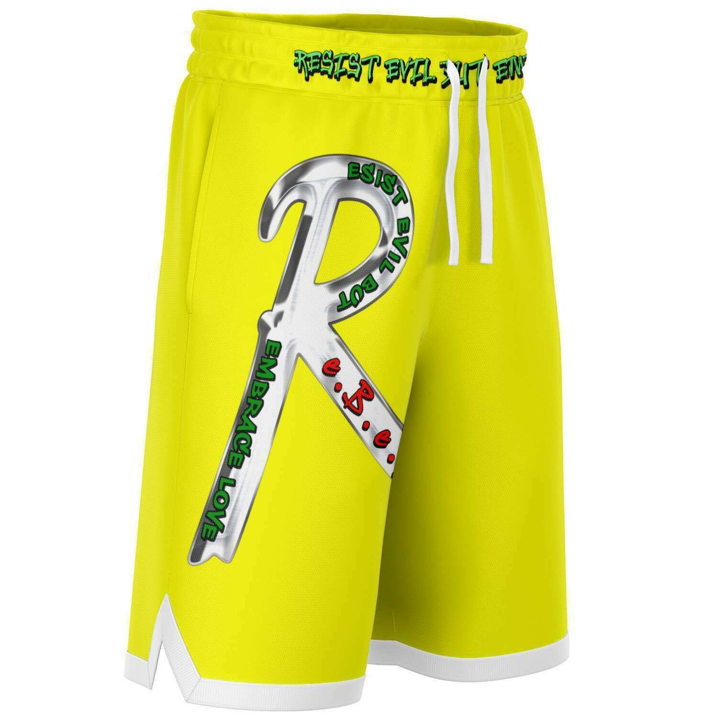 R.e.B.e.L. B-Ball Shorts - YELLOW