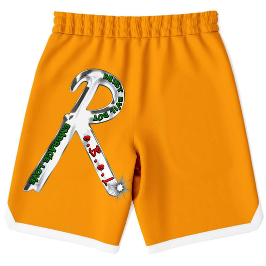 R.e.B.e.L. B-Ball Shorts - Orange copy