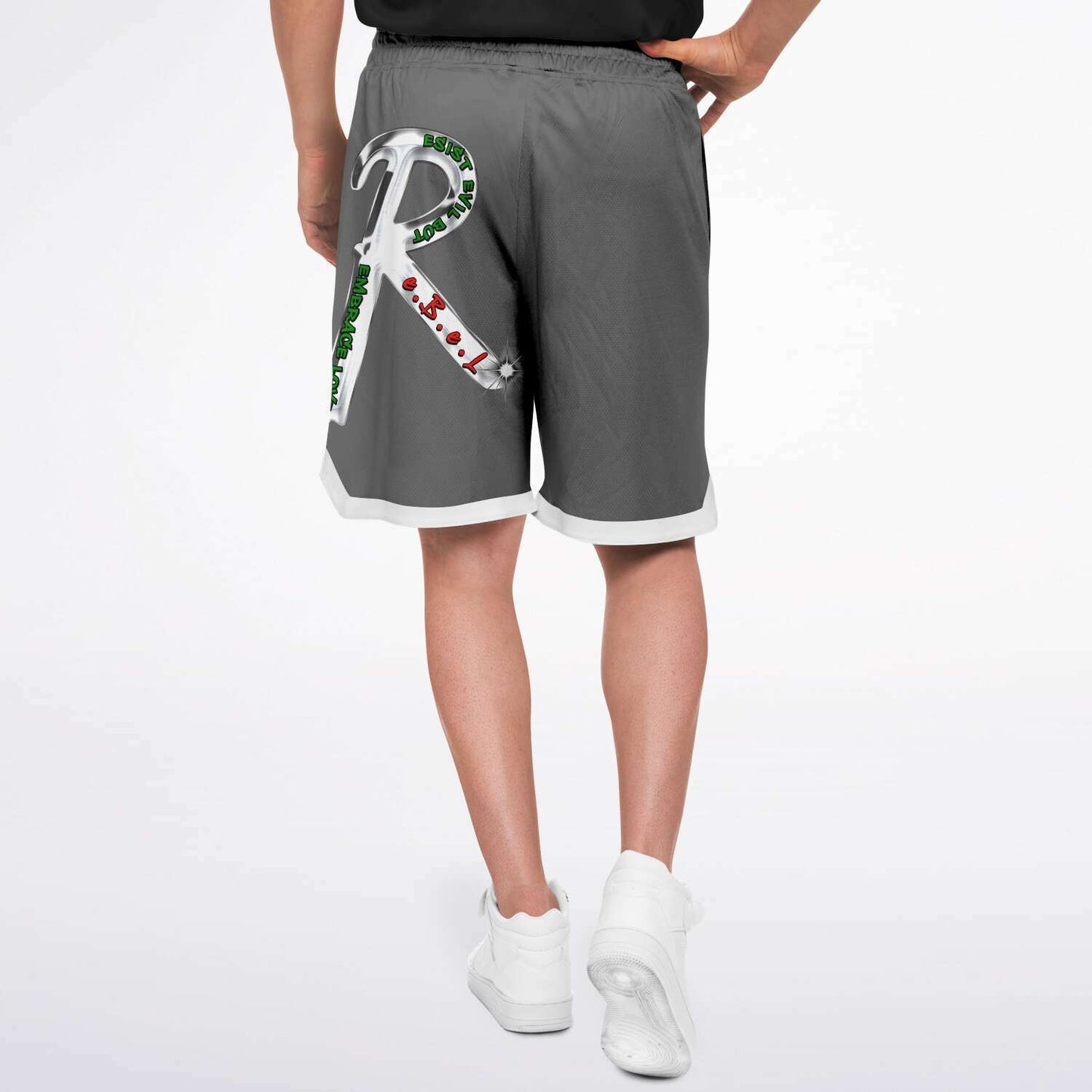 R.e.B.e.L. B-Ball Short - Dark Gray