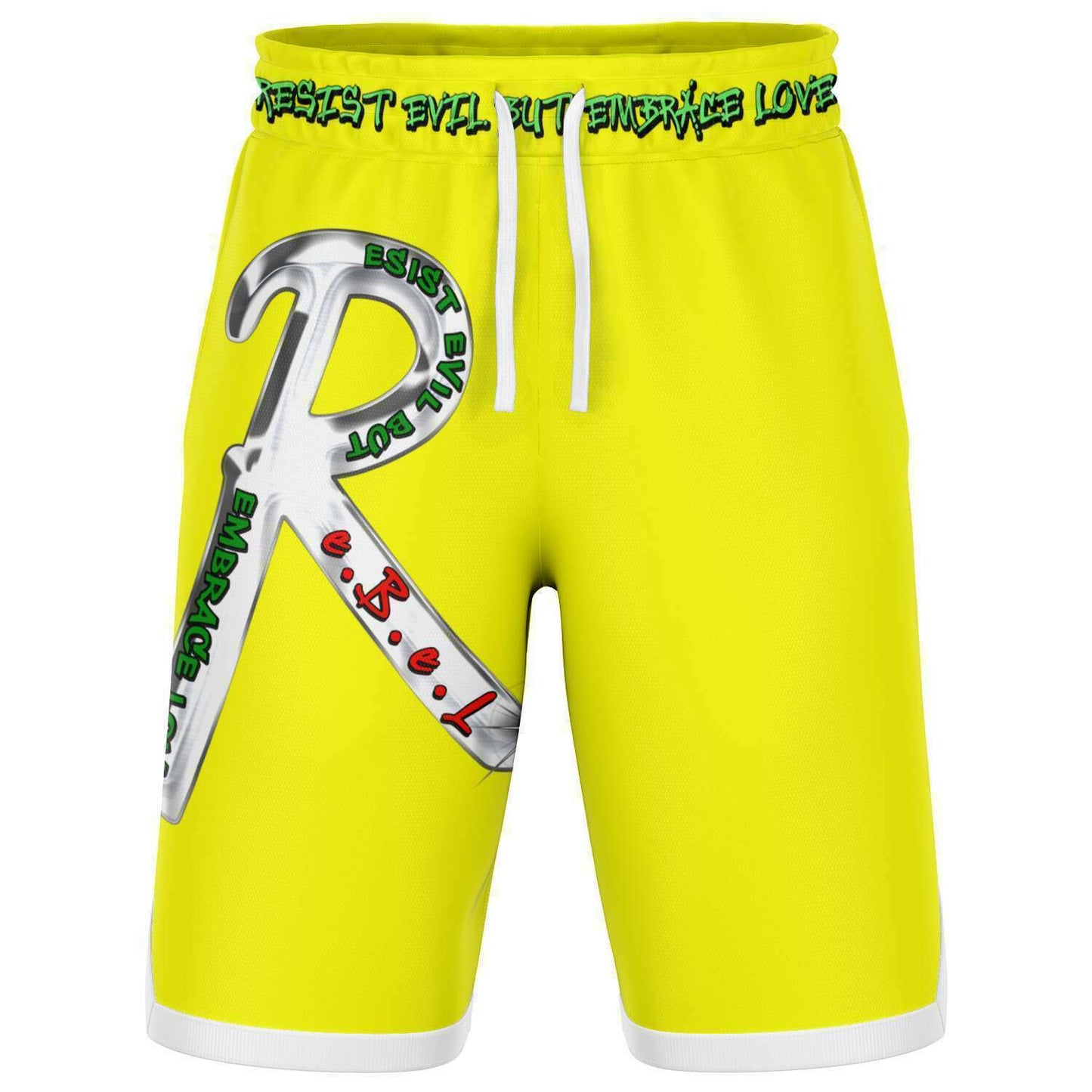 R.e.B.e.L. B-Ball Shorts - YELLOW
