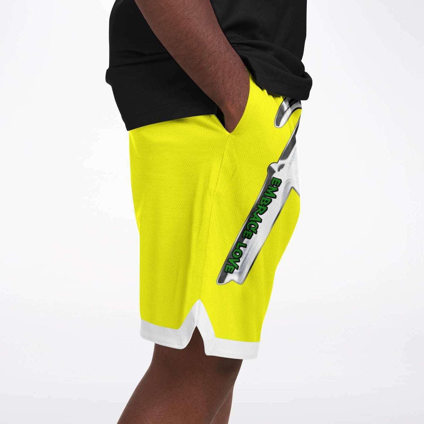 R.e.B.e.L. B-Ball Shorts - YELLOW