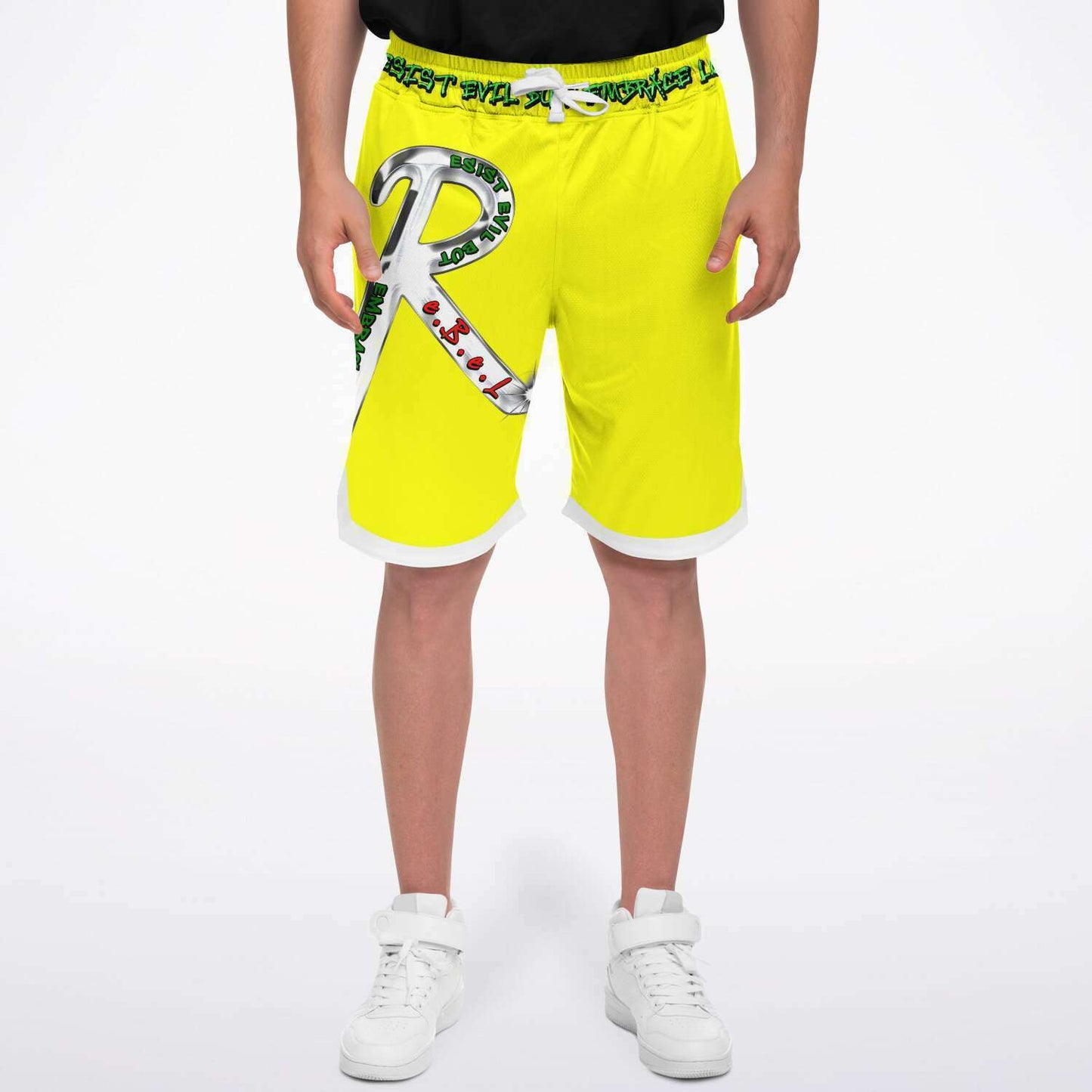 R.e.B.e.L. B-Ball Shorts - YELLOW
