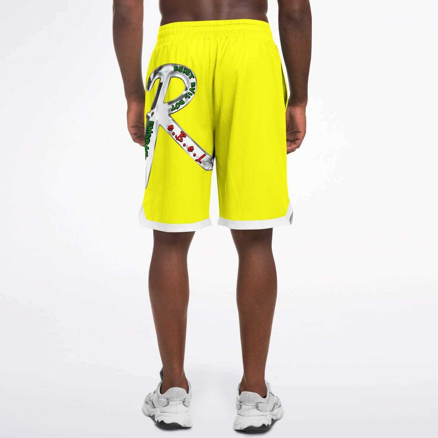 R.e.B.e.L. B-Ball Shorts - YELLOW