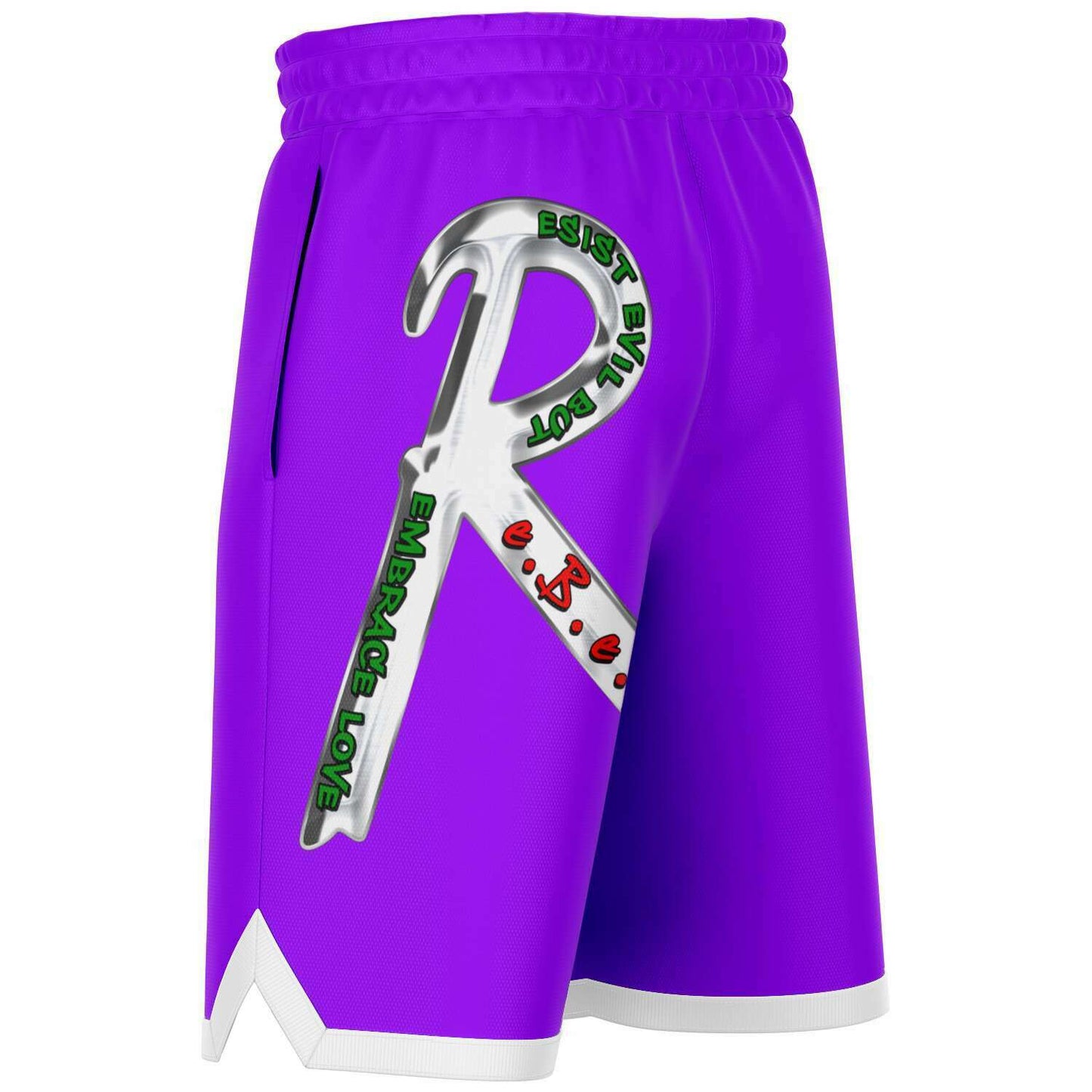R.e.B.e.L. B-Ball Short - LAKER PURPLE