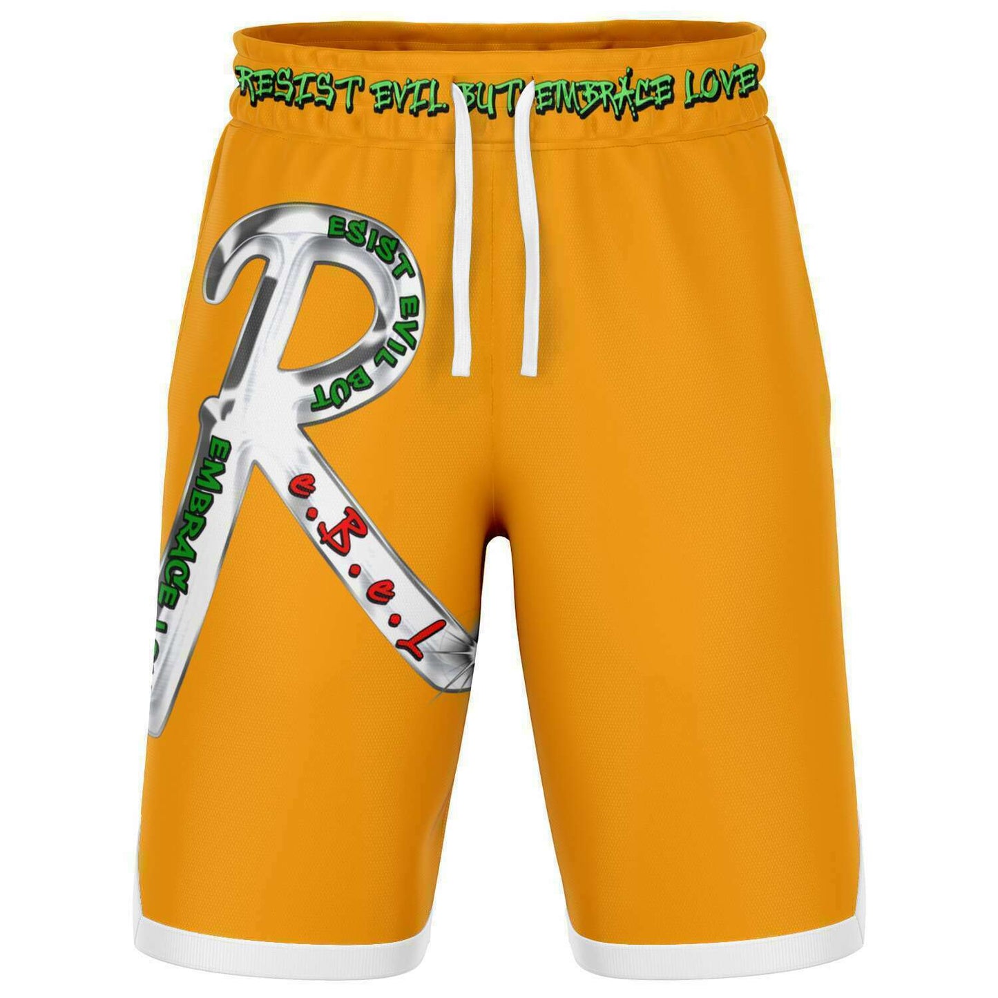 R.e.B.e.L. B-Ball Shorts - Orange copy